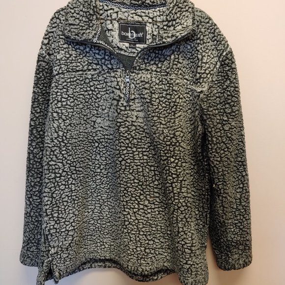 BOGO🎀Sherpa 1/4 Zip Sweatshirt- Size Large - Picture 2 of 3